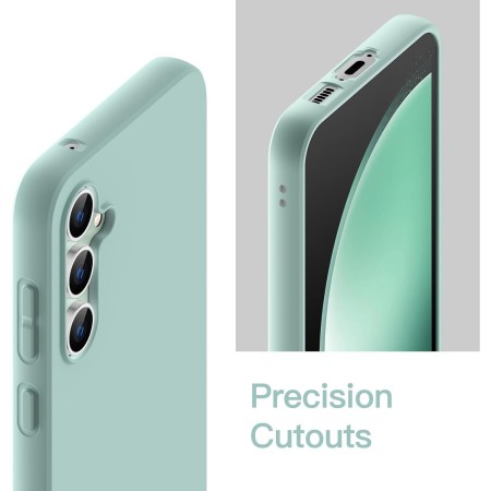 Husa de Protectie Matte TPU, Flippy, pentru Xiaomi Redmi 13C, Protectie Camera, Antisoc, Antizgariere, Antialunecare, Acoperire Completa, Verde