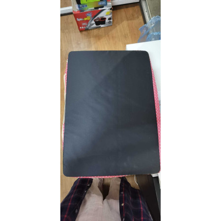 Cutie de Depozitare Pliabila, Flippy, cu Fermoar, 100 L, Textil, 60x42x40 cm, O Fereastra, Cadru Metalic, Suport Baza Stabil din Plastic, imprimeu punctat, Rosu, Resigilat