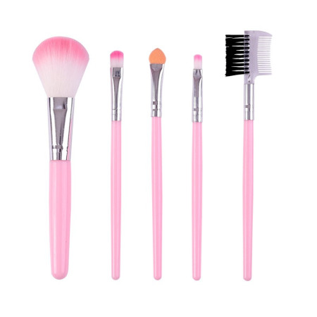 Set 5 pensule pentru make-up Flippy, roz