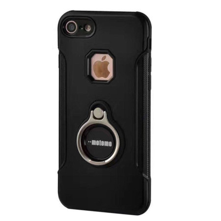 Husa Apple iPhone 5/5S/5SE Motomo Ring Negru