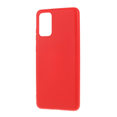 Husa protectie compatibila cu Samsung S20 Liquid Silicone Case Rosu