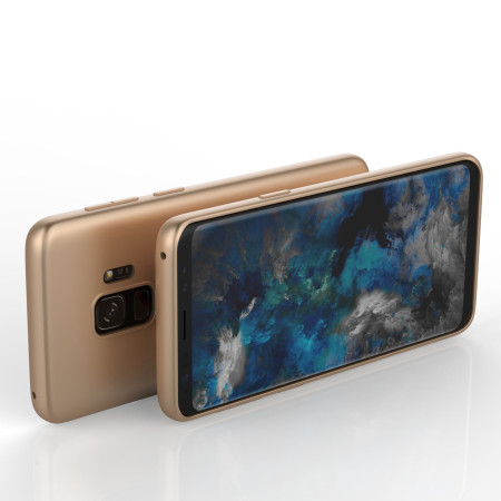 Husa de protectie pentru Samsung Galaxy S9 Luxury Case Auriu