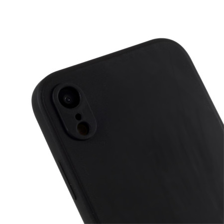 Husa protectie compatibila cu Apple iPhone XR Liquid Silicone Case Negru