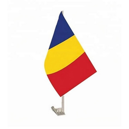 Steag Tricolor Auto, Flippy, 45 cm x 30 cm, Stegulet, Drapel