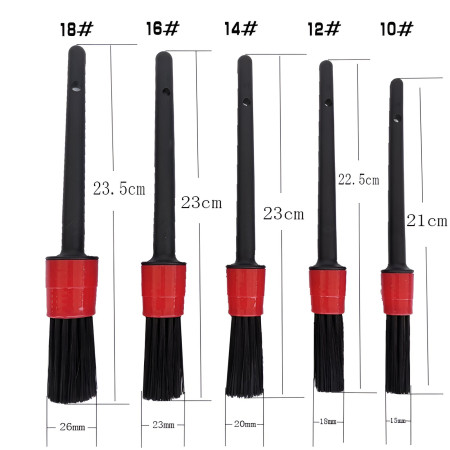 Set 17 Accesorii pentru Curatare Auto, Flippy, Interior si Exterior, 4 Capete pentru Bormasina, 5 Pensule, 3 Perii, 1 Laveta, 1 Manusa, 1 Perie Tripla Grilaj, 2 Bureti, Multicolor