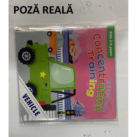 volume de carte de autocolante pentru produse noi transfrontaliere Amazon, care se concentrează pe autocolante de dezvoltare potențială, comoara de iluminare a copiilor Cartea educatie prescolar + DB01-99-0002 (set 10 volume)