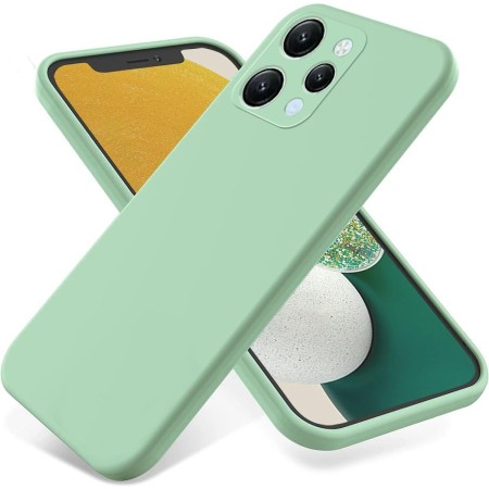 Husa de Protectie Matte TPU, Flippy, pentru Xiaomi Redmi 12, Protectie Camera, Antisoc, Antizgariere, Antialunecare, Acoperire Completa, Verde