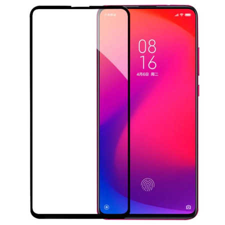 Folie Sticla Flippy® compatibila cu Xiaomi Mi 9T / Mi 9T Pro 111D Negru