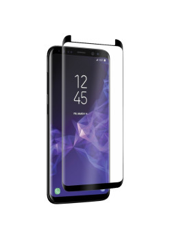 Folie Sticla Securizata Curbata Flippy Full Face, lipici pe toata suprafata, pentru Samsung Galaxy S9 Plus, Negru