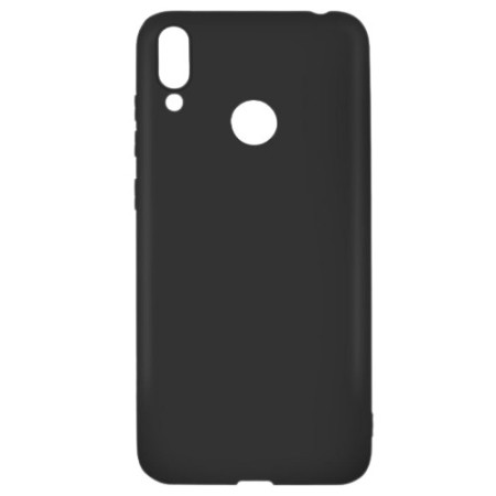 Husa Huawei Y7 2019 Liquid Silicone Case Negru