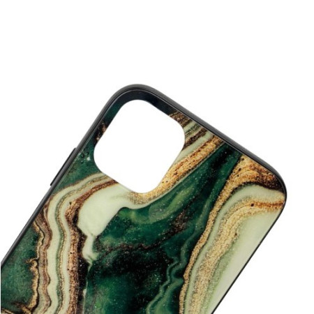 Husa protectie pentru Apple iPhone 11 Pro Soft Acryl TPU Marble Model 3