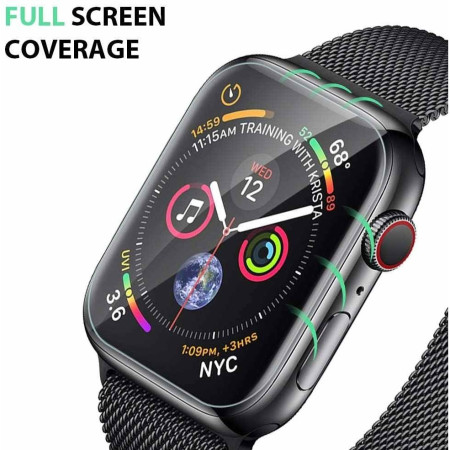 Folie Sticla Flippy pentru Apple Watch Series 4/5 44 mm UV Nano Water Transparent