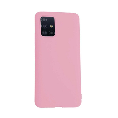 Husa protectie Flippy compatibila cu Samsung Galaxy A51 Matte Tpu Roz