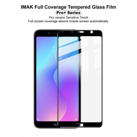 Folie Sticla Flippy® compatibila cu Xiaomi Redmi 7A 111D Negru