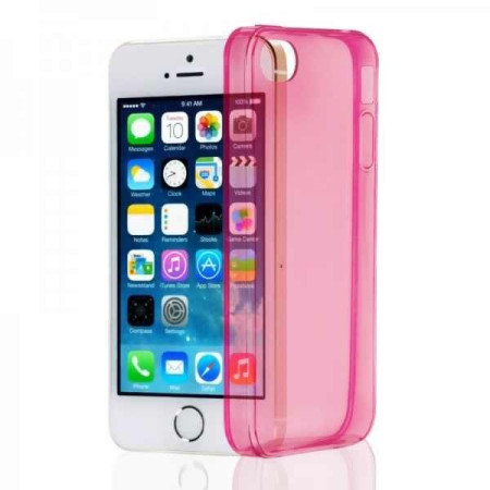 Husa Apple iPhone 5/5S Tpu Roz