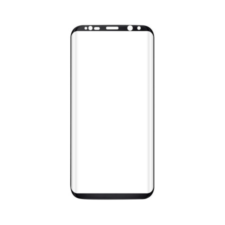 Folie Sticla Curbata Samsung Galaxy S8 Full Face Negru