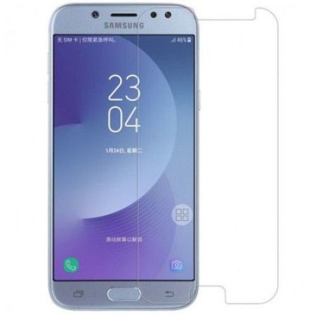 Folie Sticla Securizata Flippy, 9H, Transparenta HD, pentru Samsung Galaxy J7 2015 Crystal Transparent