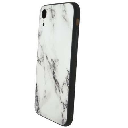 Husa protectie pentru Apple iPhone XR Soft Acryl TPU Marble Model 2