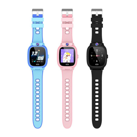 Ceas Smartwatch Flippy, Pentru Copii, Model Y36, cu Functie Telefon, 4G, Localizare LBS, Istoric Traseu, Monitorizare Spion, Apel Video, Rezistent la Apa, Roz