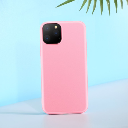 Husa protectie Flippy compatibila cu Apple iPhone 11 Liquid Silicone Case Rosu