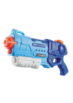 Pistol cu Apa pentru Copii, Rezervor, Pentru Piscina/Plaja, Flippy, 6ani+,  Albastru, 990ML