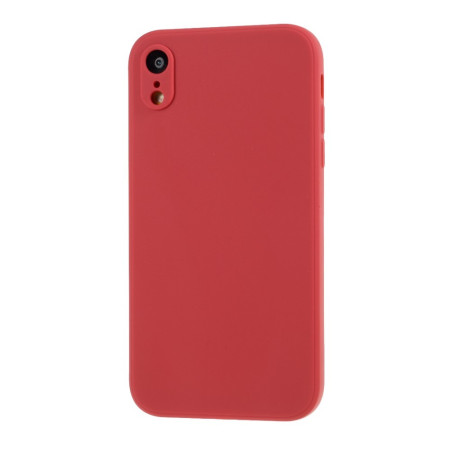 Husa protectie compatibila cu Apple iPhone XR Liquid Silicone Case Rosu