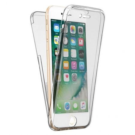 Husa de protectie Flippy® pentru Apple iPhone 7 Plus Full Tpu 360 Albastru