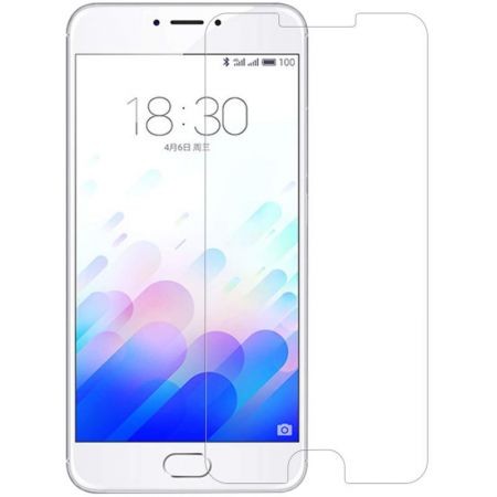 Folie Sticla Securizata Flippy, 9H, Transparenta HD, pentru Meizu M3 Note Transparent