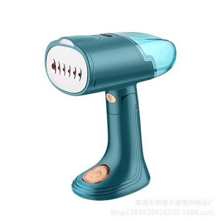 Folding handheld ironing machine - Color: turquoise; Product specifications: European standard cross-border (220V-240V)