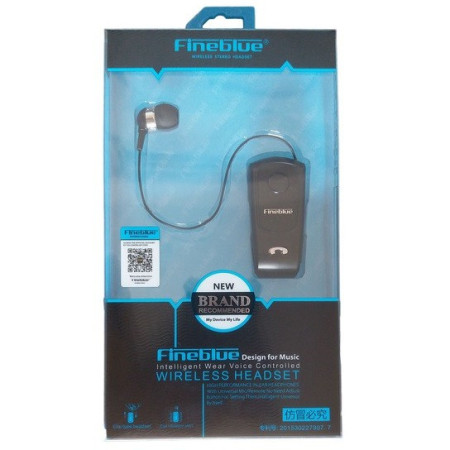 Casti Bluetooth Fineblue F920 Negru