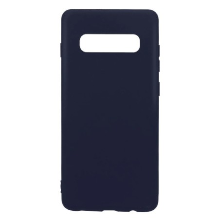 Husa de protectie Flippy compatibila cu Samsung Galaxy S10 Plus Matte Tpu Albastru inchis