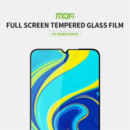 Folie Sticla Flippy® compatibila cu Xiaomi Redmi 9 111D Negru