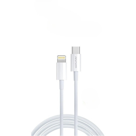 Cablu De Date USB Type-C la iPhone Flippy WUW-X181 20W 1 m, Alb