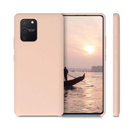 Husa protectie Flippy compatibila cu Samsung S10 Lite Matte Tpu Roz