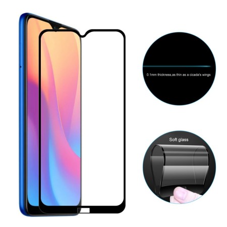 Folie Sticla Flippy® compatibila cu Xiaomi Redmi 8A 111D Negru