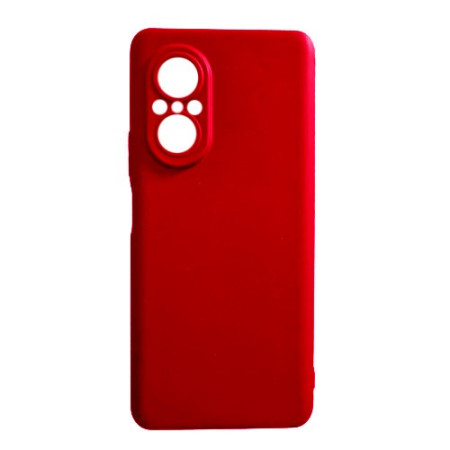 Husa Matte TPU pentru Huawei NOVA 9 SE, Flippy, Silicon Slim, Protectie Antisoc, Rosu