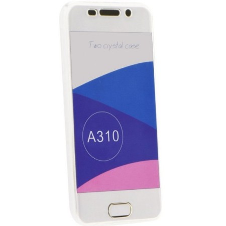 Husa de protectie Flippy® pentru Samsung A3 2016 Full Tpu 360 Transparent