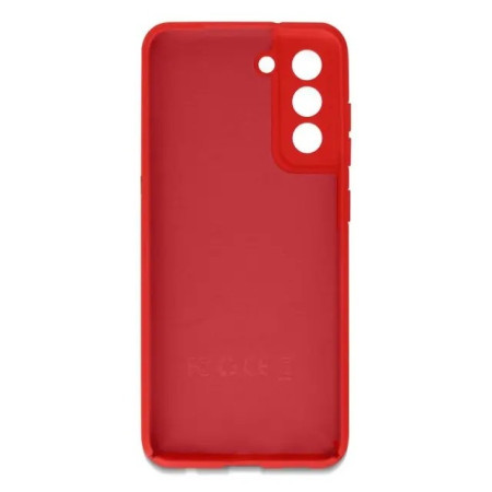 Husa protectie Flippy pentru Samsung S21 FE Liquid Silicone Rosu