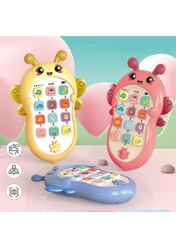 Children's cartoon early education educational science learning simulation smart phone - color: LB-C103 (little bee three colors mixed)