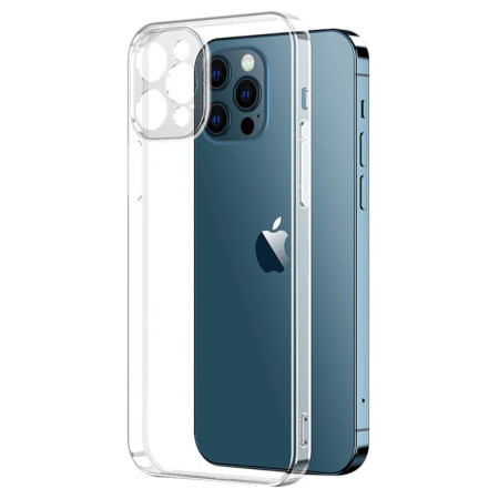 Husa de protectie pentru iPhone 14 Pro, Flippy, TPU Transparenta