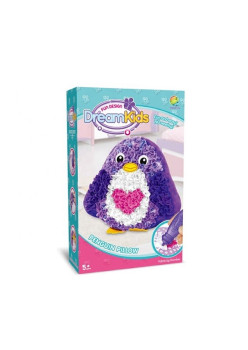 Set creatie perna pentru copii, Dream Kids, Pinguin