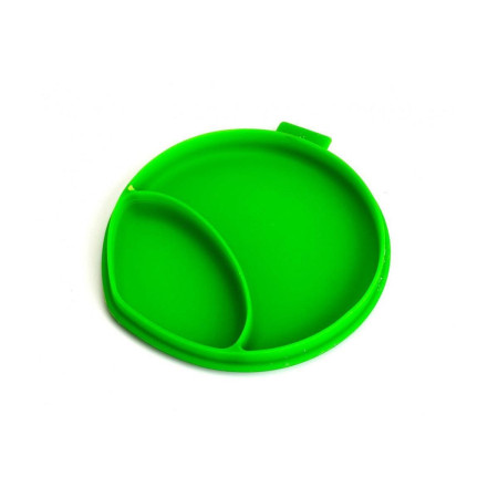 Recipient pentru Preparat Branza, Flippy, Capac de Silicon, Cheese Maker din Plastic, Strecuratoare, 17x14.5x12.8 cm, Verde