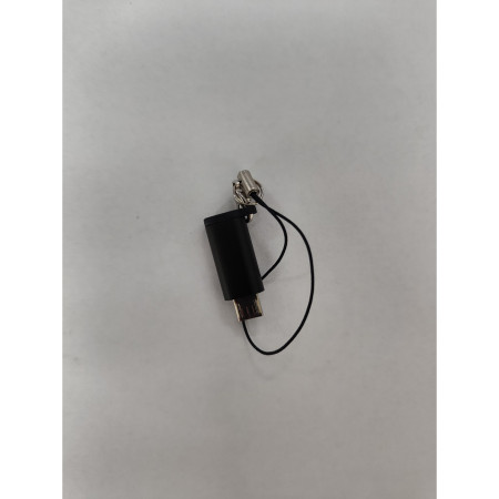 Adaptor micro USB (mama) to Type-C(tata) cu Agatatoare Breloc inclusa, Negru