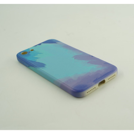 Husa protectie Flippy compatibila cu Apple iPhone 12 Pro Max Tpu Ombre, Albastru/Bleu/Mov