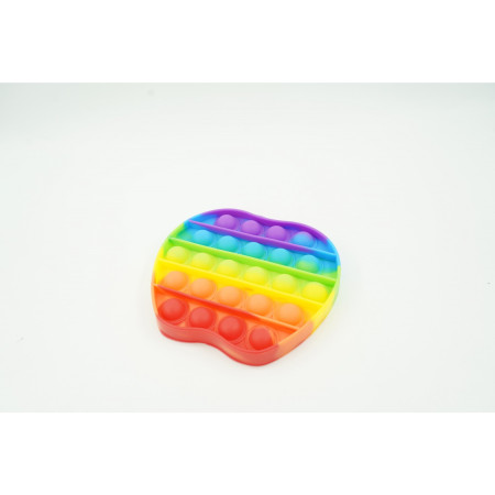 Jucarie antistres din silicon, Pop It Now and Flip It, Mar, Multicolor