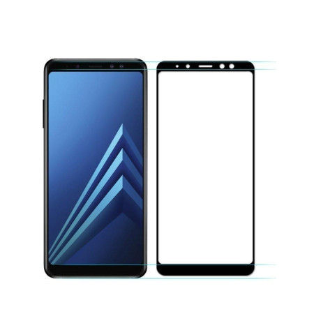 Folie Sticla Samsung Galaxy A8 2018 3D Negru