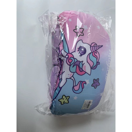 Vesta de salvare pentru copii cu aripioare de inot, Flippy, Mov, Model unicorn