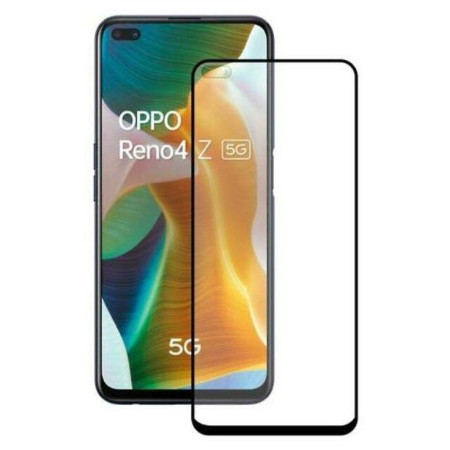 Folie Sticla Securizata Flippy compatibil cu Oppo Reno 4Z 5G, Full Glue Negru