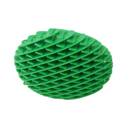 Jucarie Worm Fidget de Decompresie, Flippy, Anti Stres, Dimensiune Compacta 10 cm, Dimensiune Extinsa 24.5 cm, Verde