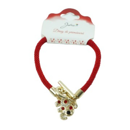 Martisor Bratara Aurie Jolie V2 Elefant